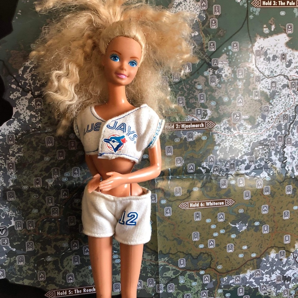 Toronto blue jays Barbie